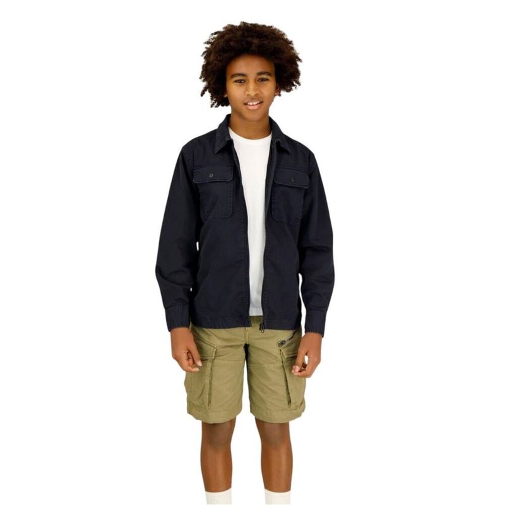 G-Star Boys Collared Overshirt / Navy